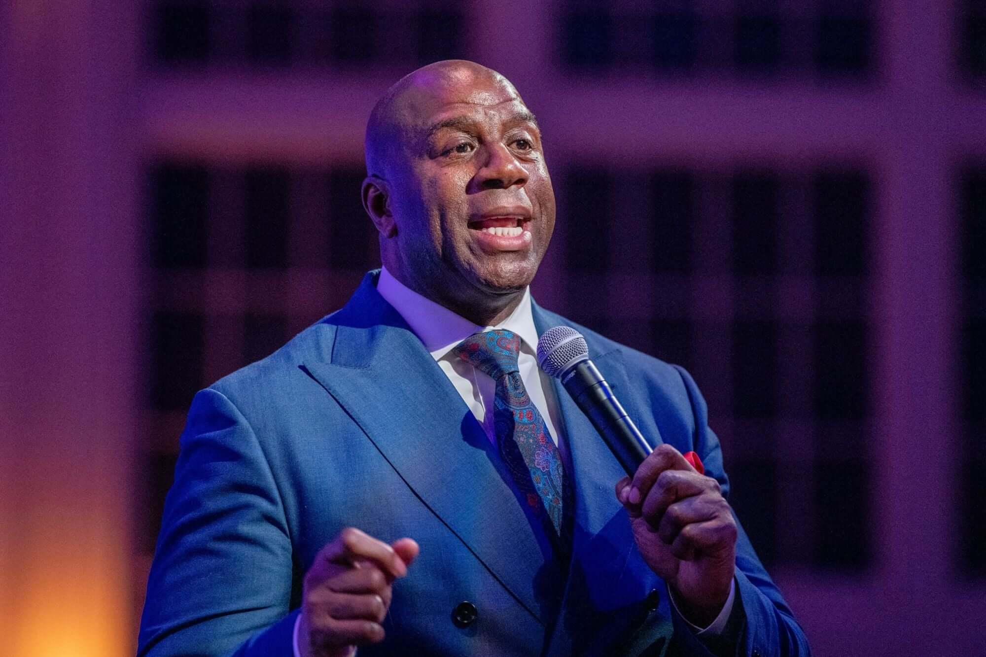 Lições de liderança Magic Johnson